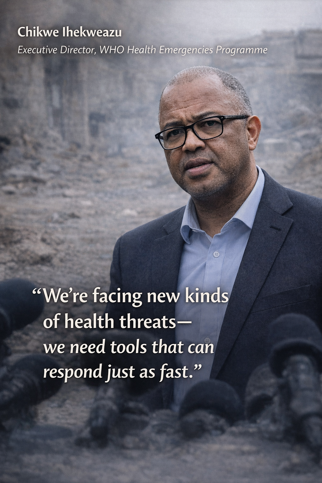 Chikwe Ihekweazu — WHO Health Emergencies